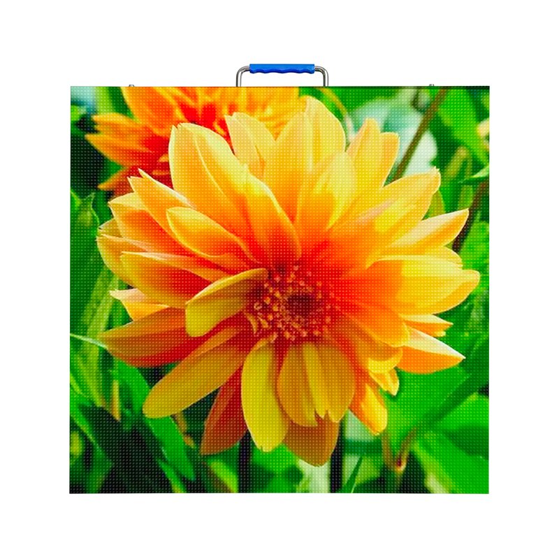 PH1.953 2.6 2.9 3.91 P4 Die-Cast Cabinet Advertising Boards SMD1515 Indoor Rental LED HD Panel Screen 500x500MM