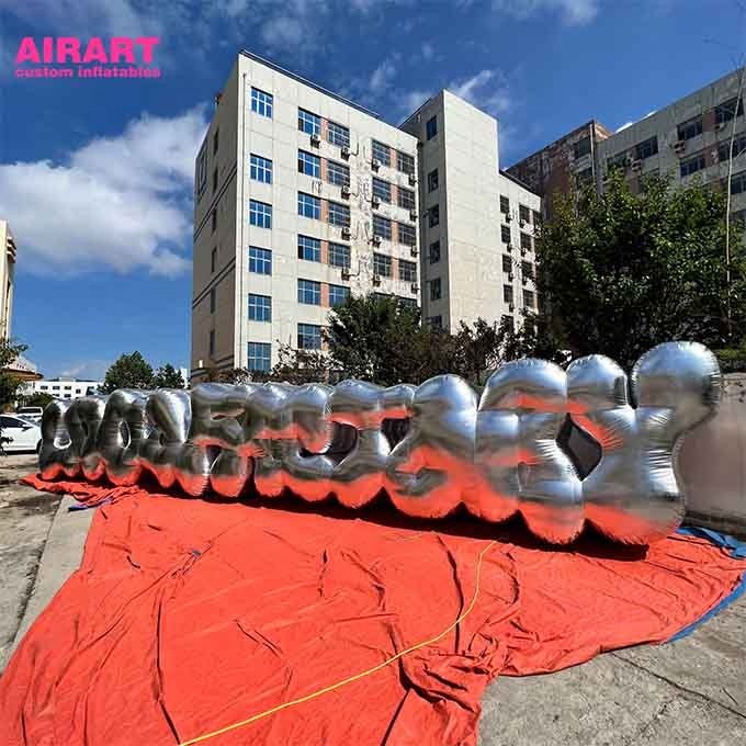 Customized logo inflatable letter billboard inflatable advertising board