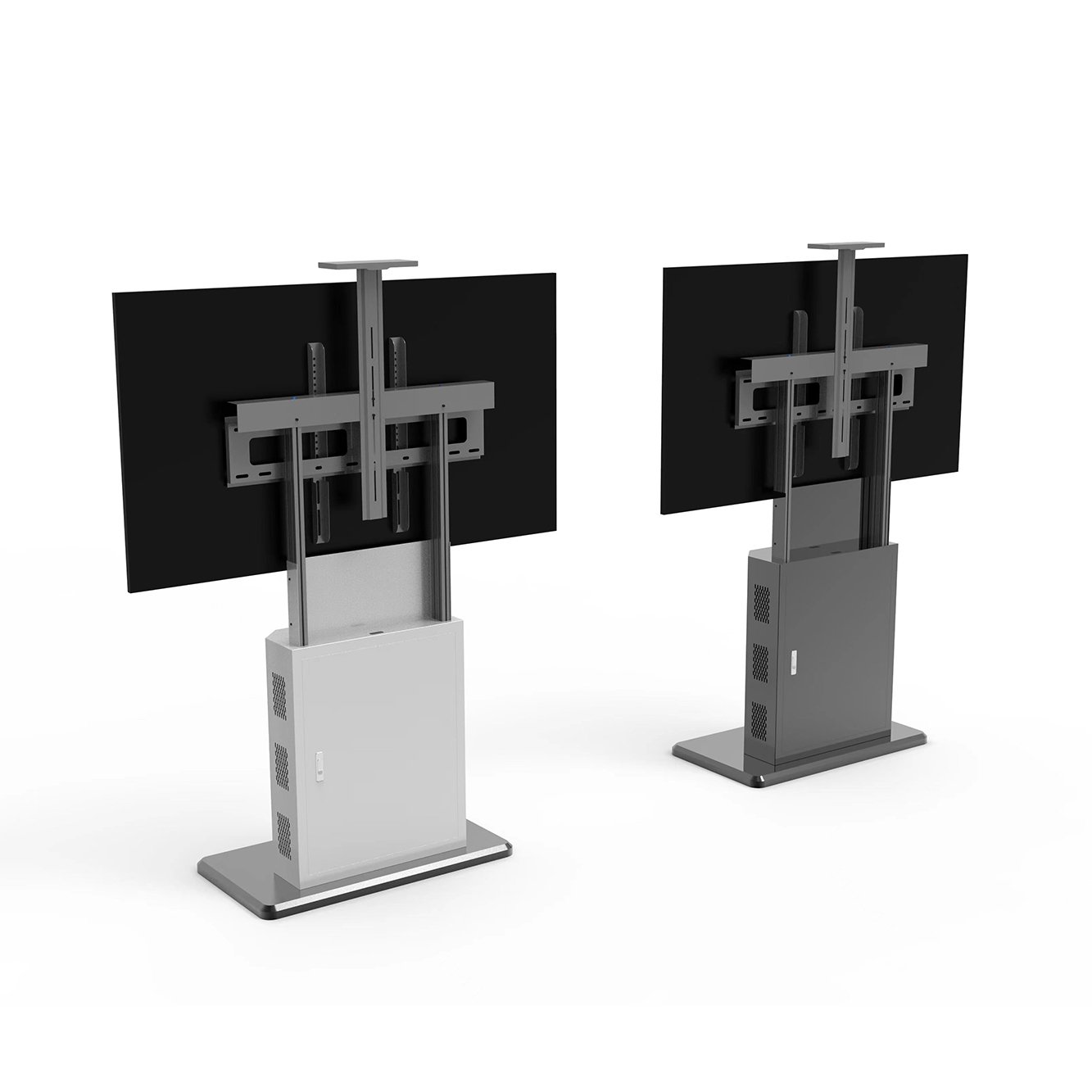 High-end 55 65 75 86 98 inch Interactive Touch Screen rotate floor stand advertising display