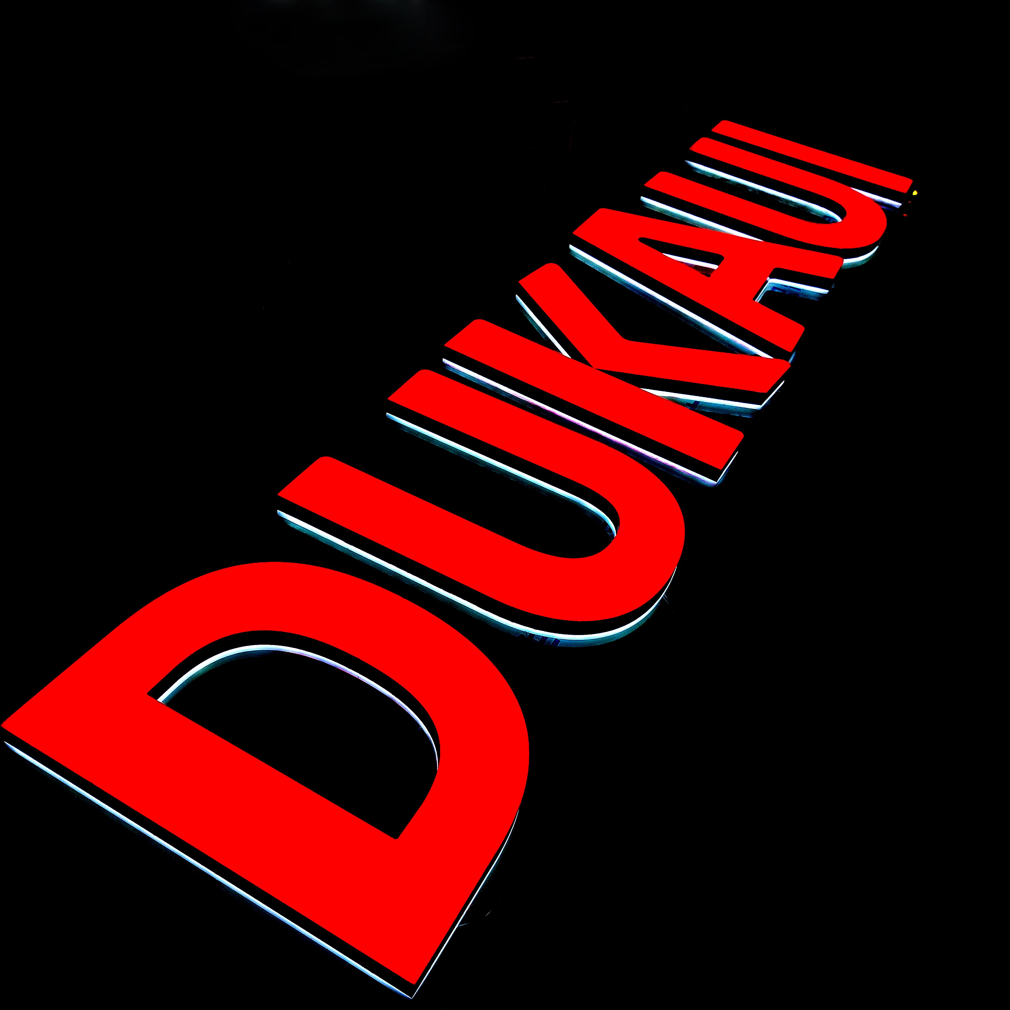 Company 3d logo sign backlit channel letters led sign custom light up letters 3d signboard led signs for business