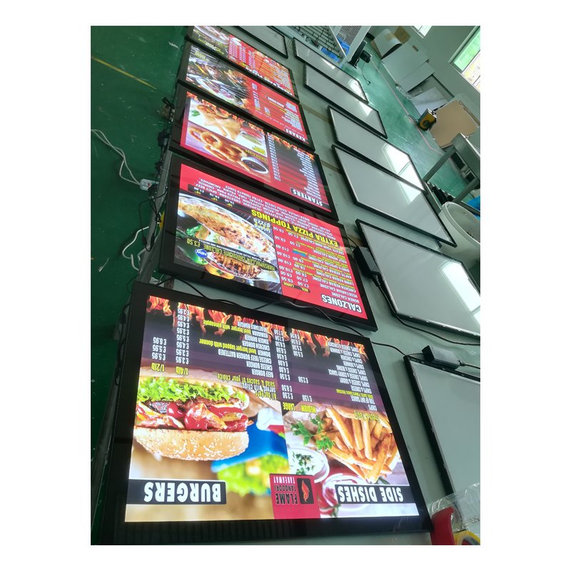Style Led Menu Board Led Restaurant Stand Restaurant Advertising Menu Board size for A4