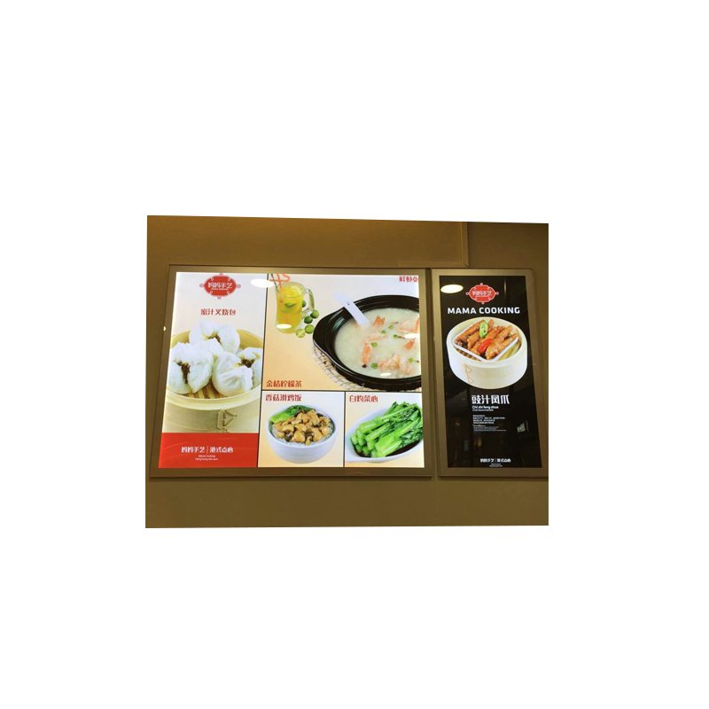 Style Led Menu Board Led Restaurant Stand Restaurant Advertising Menu Board size for A4