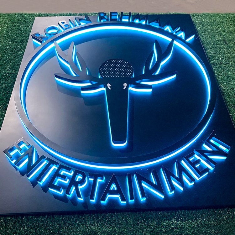 Custom led sign logo outdoor 3D store front led letter open sign outdoor channel letter led sign for business logo metal signage