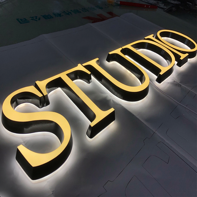 Led tubes Illuminated Letter Advertising Led Letter Light Custom Business Sign 3d Logo led sign Acrylic Channel Letters Signage
