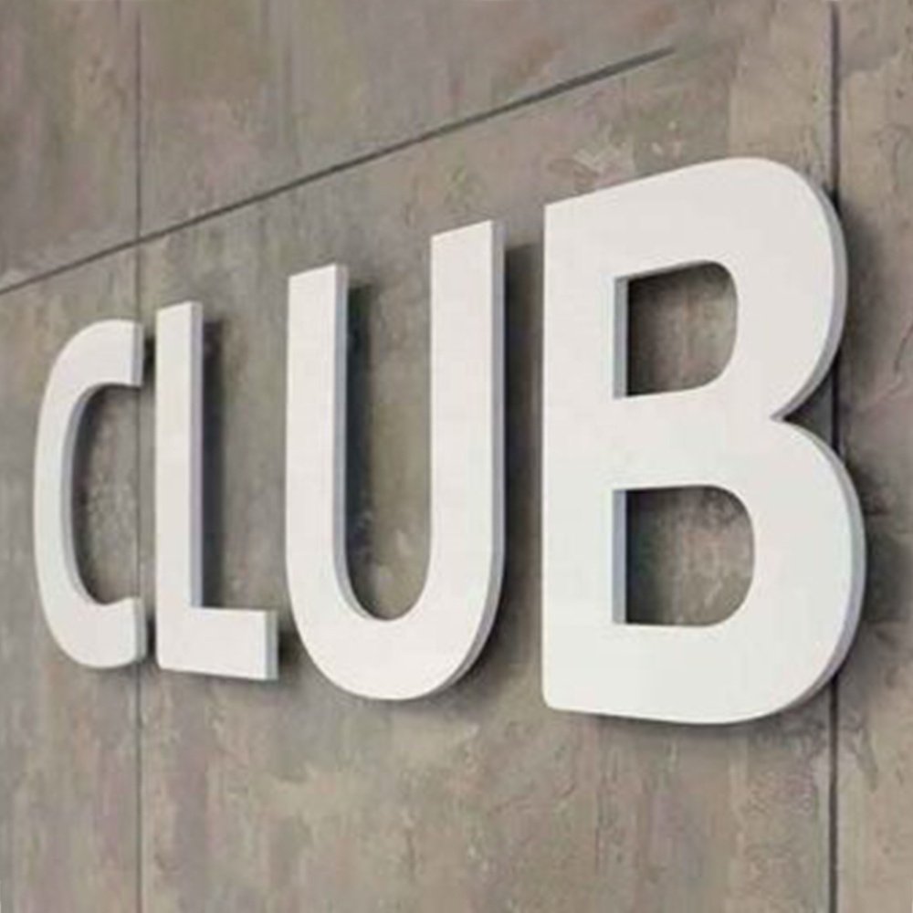 Acrylic Sign Signage Plastic Sign Board Business Logo Big Laser Channel Letters Alphabet Letters Sign