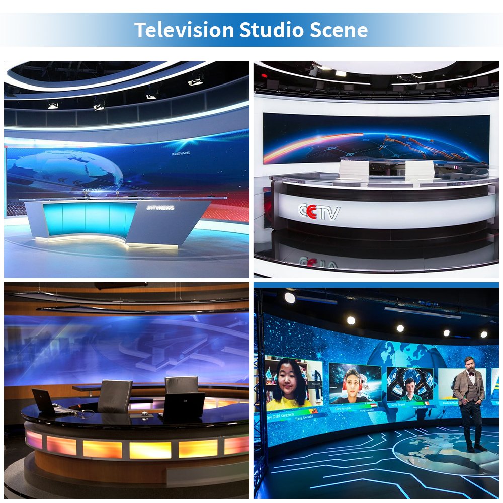 P2.5 2.5Mm P4 4Mm Indoor Full Color Display Board Curved Video Wall Flexible Led Screen For Advertising