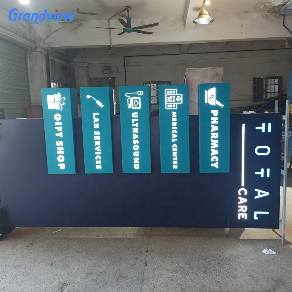 Manufacturers direct outdoor pylon sign / led spirit fortress production standing advertising sign / sign board