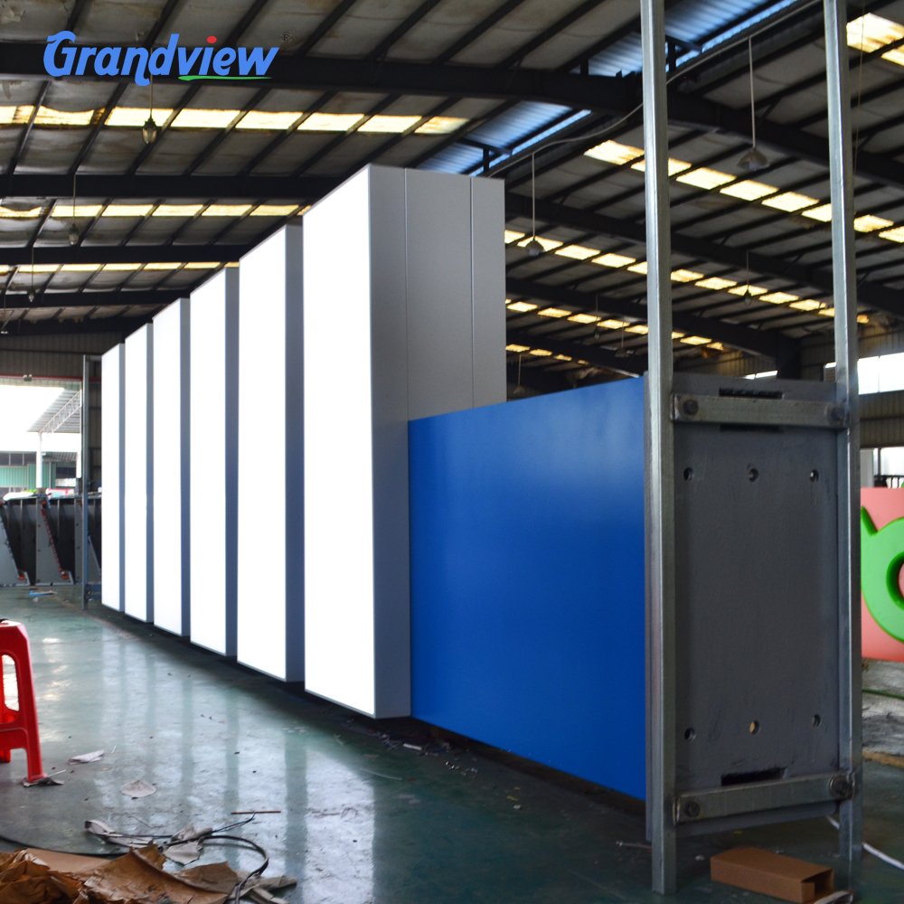 Manufacturers direct outdoor pylon sign / led spirit fortress production standing advertising sign / sign board