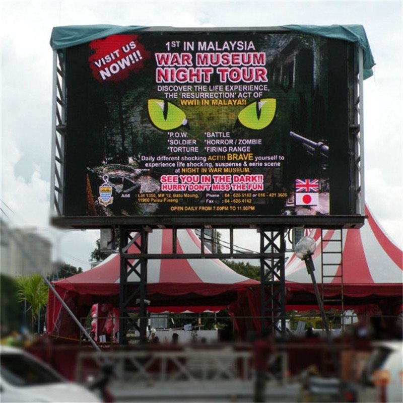 P10 Outdoor smd fullcolor led screen 320mmx160 led wall