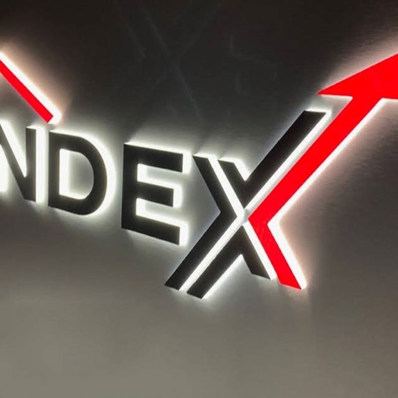 Acrylic Outdoor Advertising Sample Design 3D Illuminated Sign Letter Electronic Led Sign Board For Shop