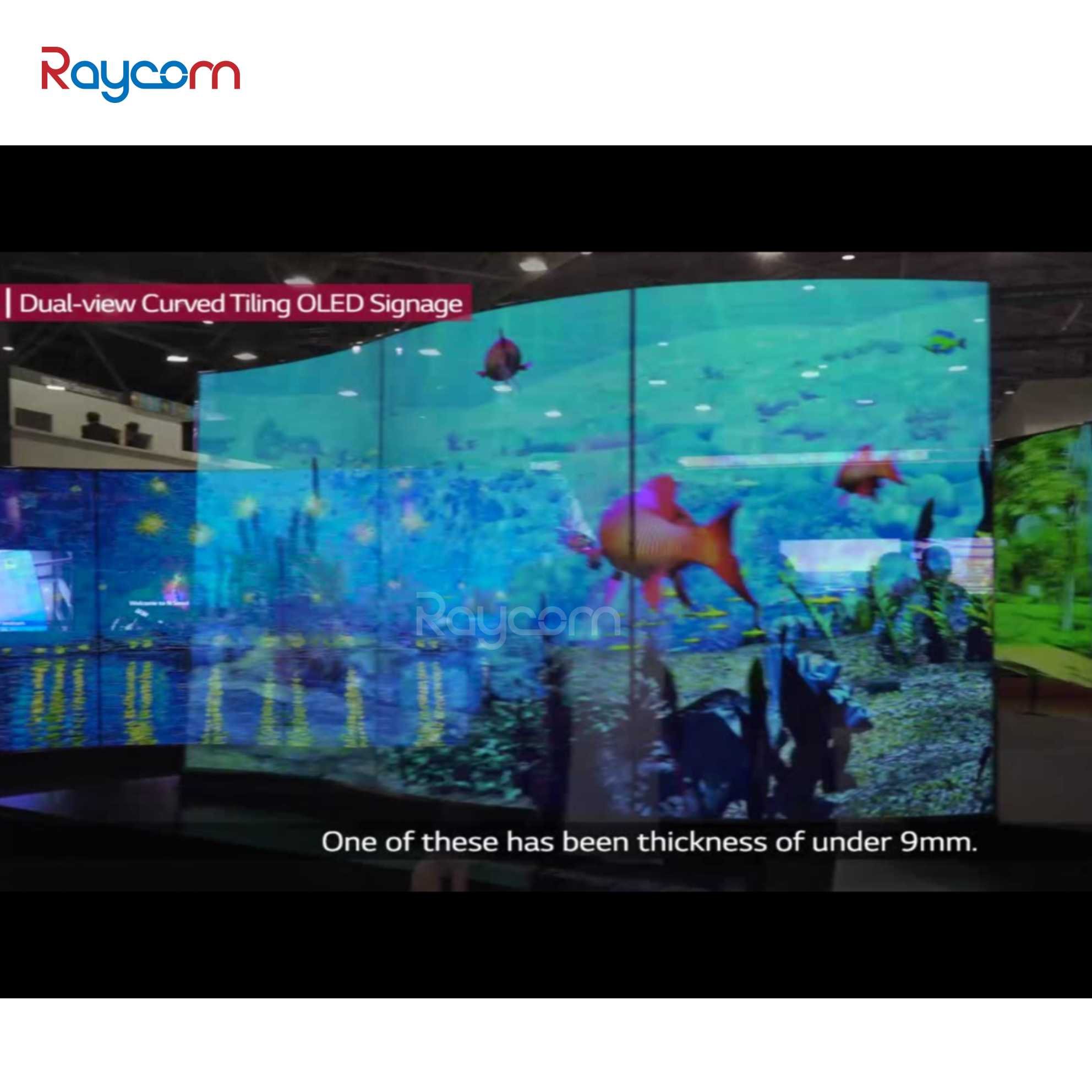32 43 49 55inch Super thin restaurant wall mount digital signage android lcd advertising display screen digital menu board
