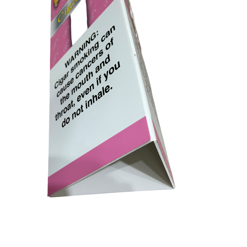 Outdoor High Quality Printed Advertising Board 5mm Event Signage Toblerone Corflute Bollard Event Sings Advertising Boards