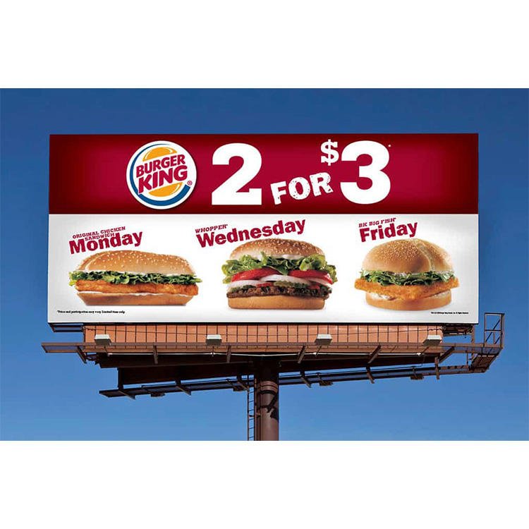 High Brightness 10000 Nits Waterproof Outdoor Aluminum Advertising Digital Billboard Signage Board Sign Led Screen Display