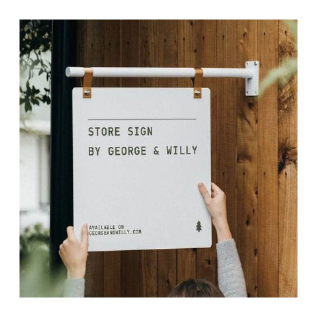 Advertising Sign Board Blade Sign with Custom Logo and graphics High-Quality Double Sided Circular Wall Mounted Signs for Stores