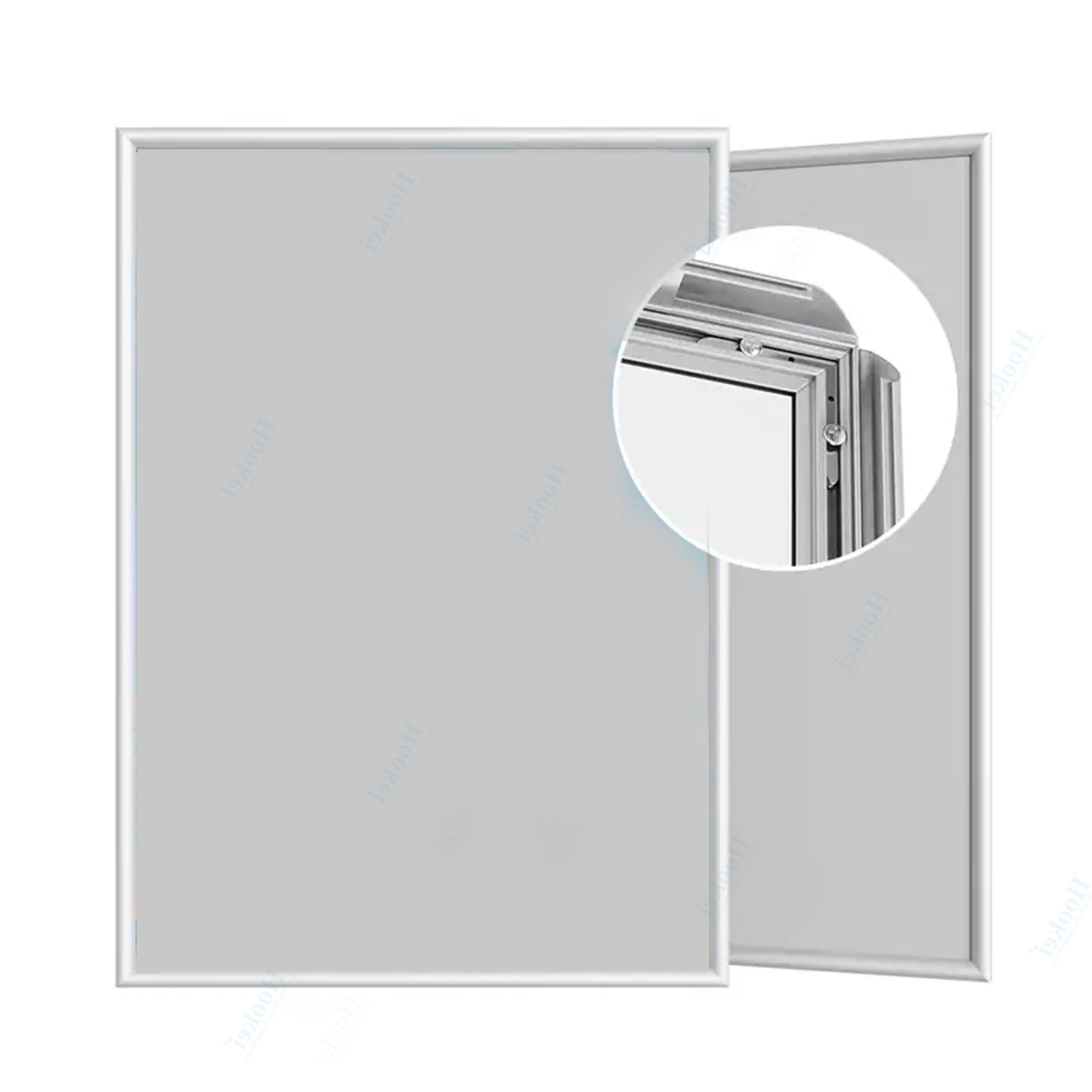 25mm A4 Aluminium Snap A Frame Sign Board Outdoor Quick Change Poster Frames 8.5 x 11 Click Frame for Advertising Poster Holder