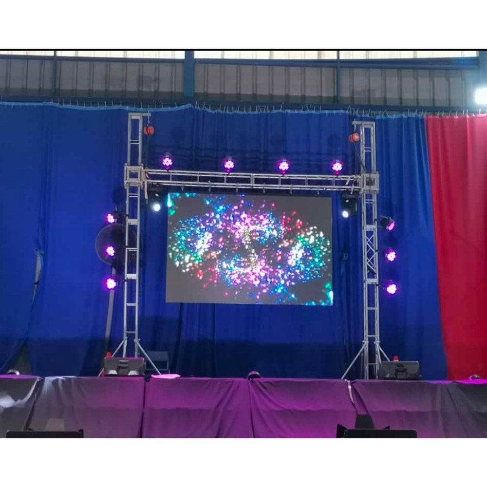 RAYBO LED Screen High Refresh Advertising Easy Installation Smd 500*1000mm Rental P3.9 Indoor Fine Pixel Pitch Led Wall Display