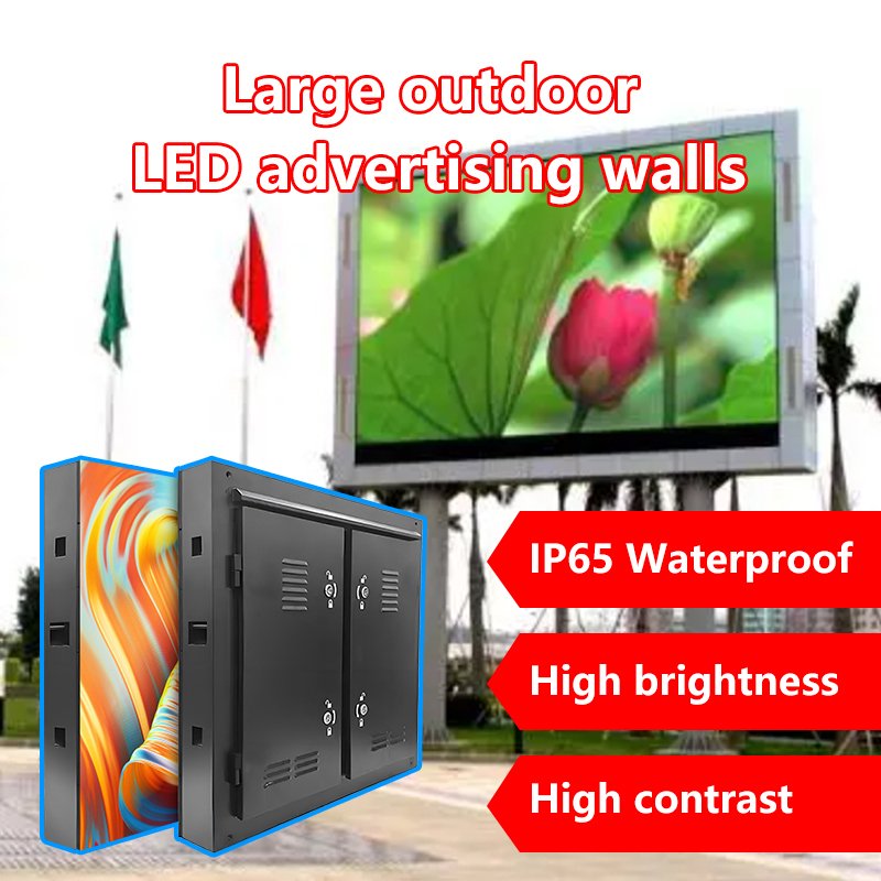P6 P8 960*960mm LED Video wall rental display Billboard Digital Signage Sign Board Advertising Outdoor Fixed LED Screen pantalla
