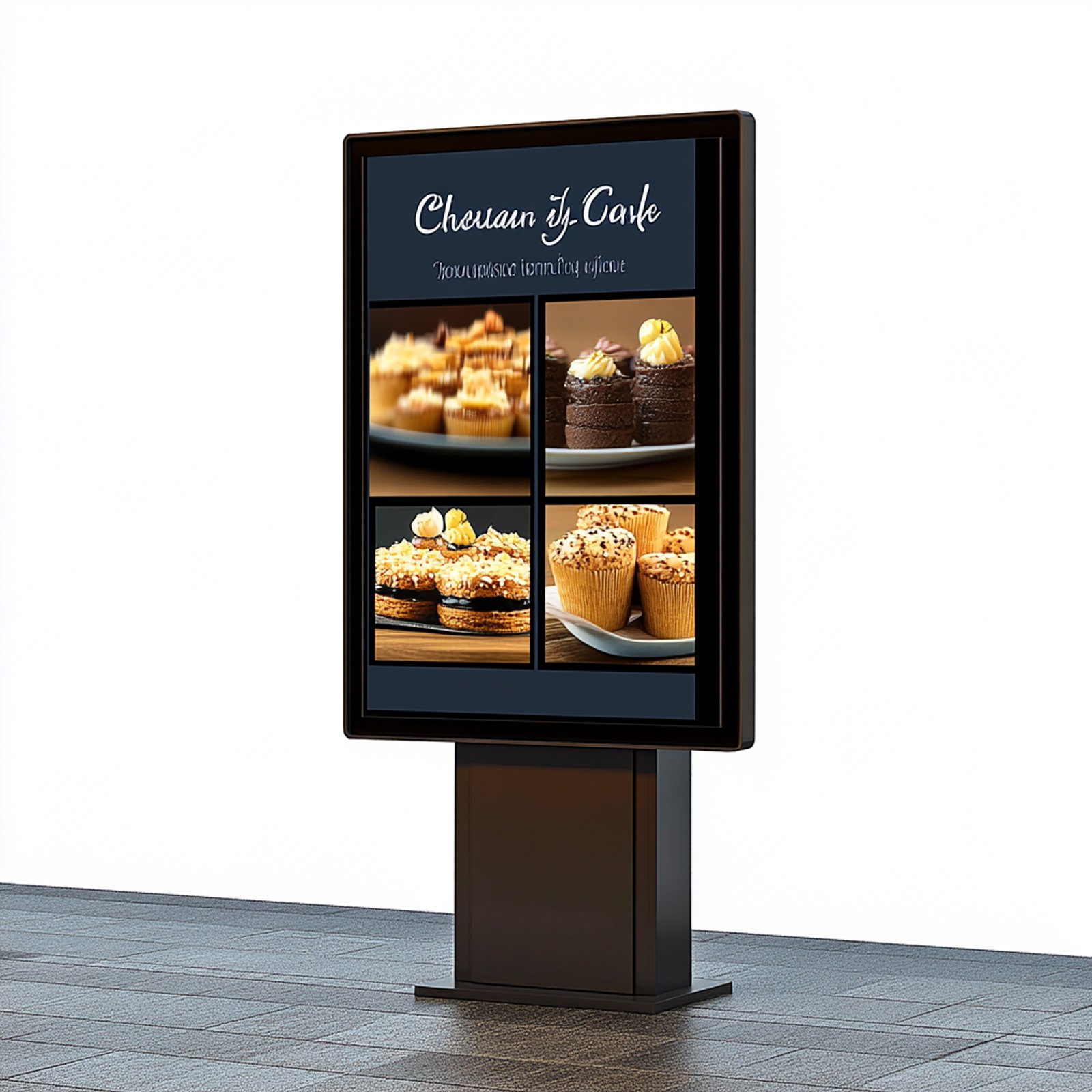 Factory Hot Sale 4K Outdoor Menu Board Waterproof Lcd Touch Screen Kiosk Outside Drive Thru Digital Menu Totem