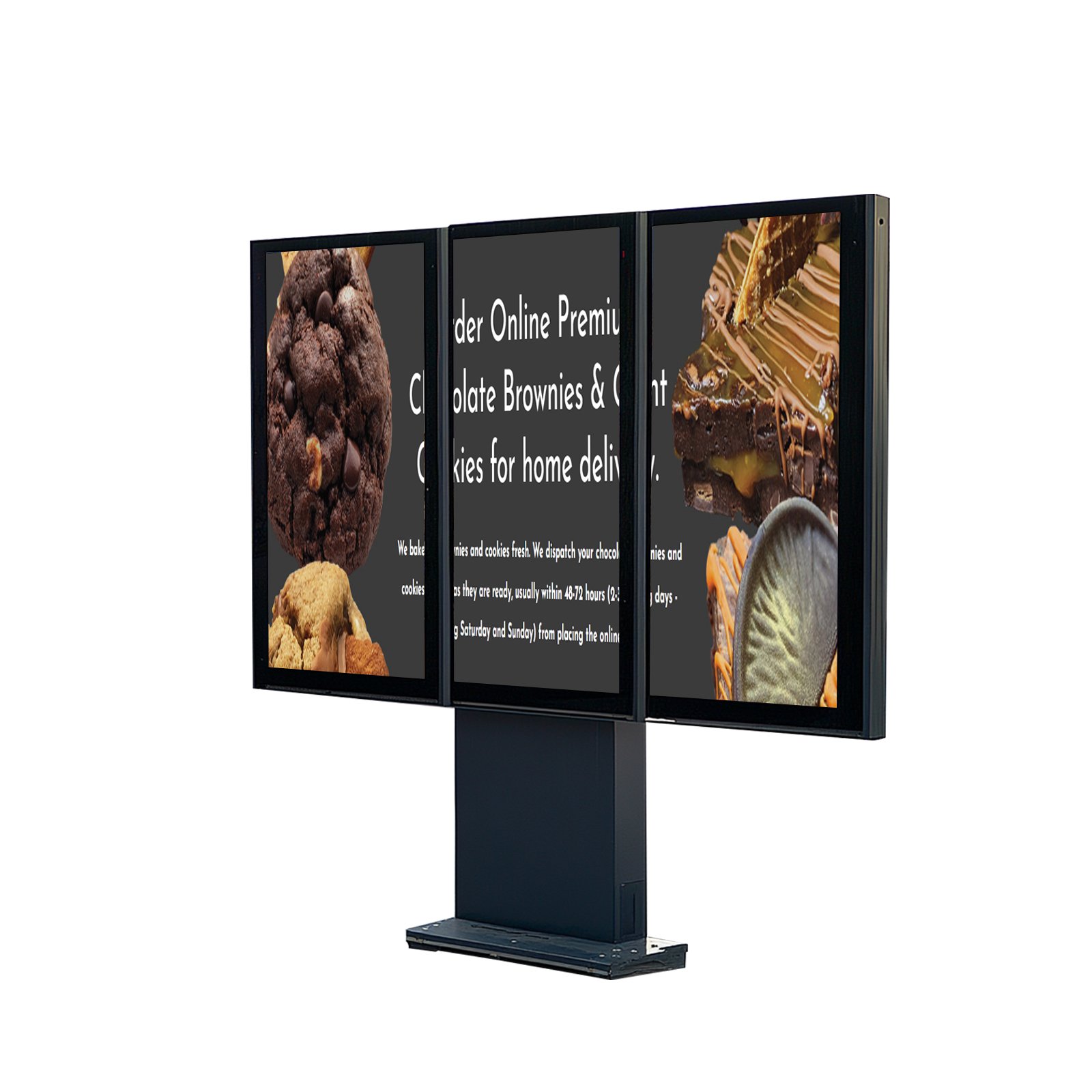 Factory Hot Sale 4K Outdoor Menu Board Waterproof Lcd Touch Screen Kiosk Outside Drive Thru Digital Menu Totem