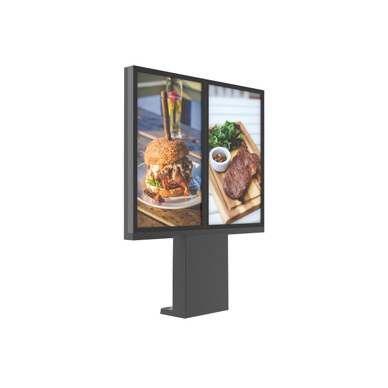 55inch industrial grade outdoor weatherproof QWP technology Digital signage screen menus board