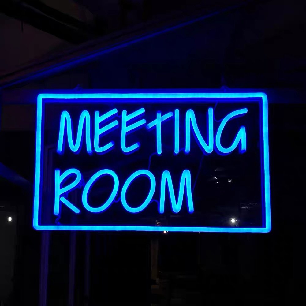 3D Neon Logo Brand Sign in Letter Style Indoor/Outdoor PVC LED Light Advertising Board for Hospitals Birthday Decorations