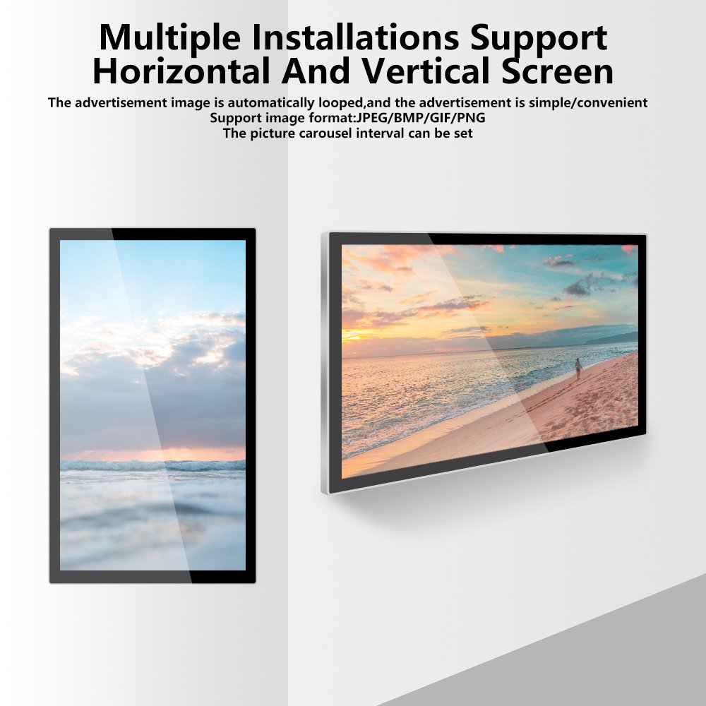 LCD Monitor USB Media Player 18.5 Inch For Advertising Player LCD TV Player WIFI Digital Signage Touch Screen Kiosk