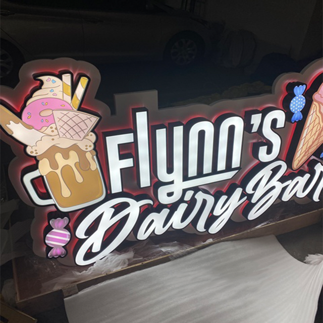 Business logo sign outdoor custom stainless steel signboard led letter sign indoor 3d acrylic back light led sign for business
