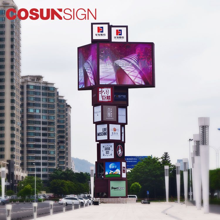 Big Size Outdoor Advertising LED Billboard Waterproof LED Display Sign Board