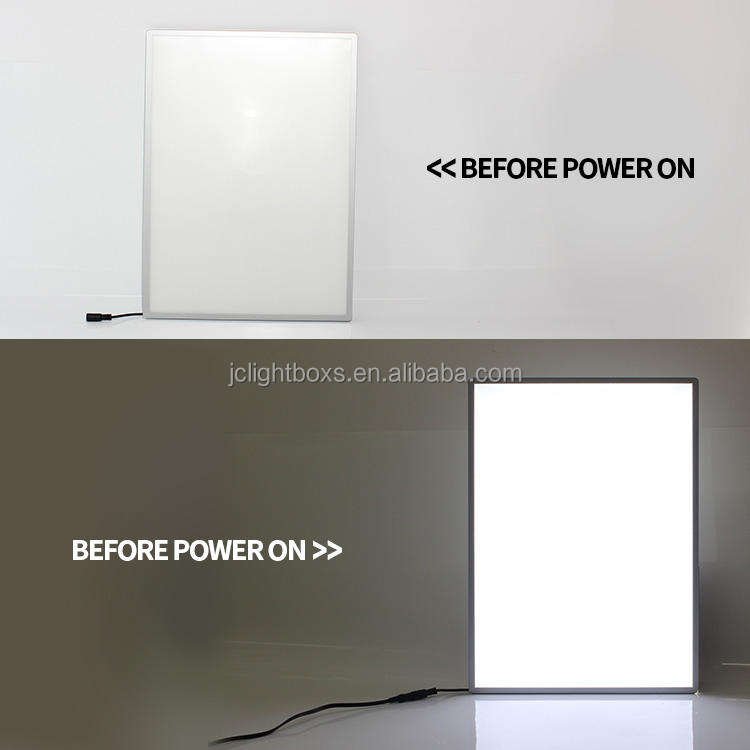 LED Slim Light Box Backlit Advertising LED Poster Frame High Visibility Sign Boards for Advertising Purpose