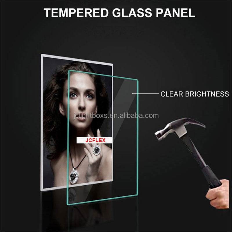 LED Slim Light Box Backlit Advertising LED Poster Frame High Visibility Sign Boards for Advertising Purpose