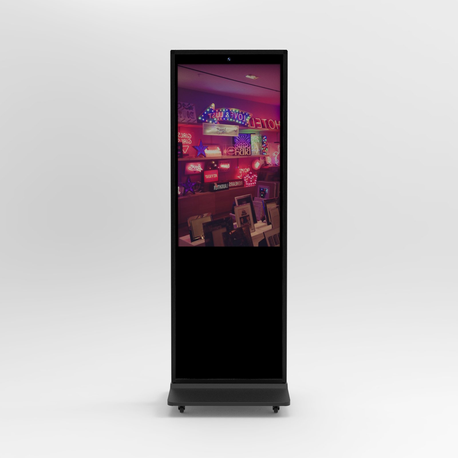 Indoor Marketing Digital Signage Modern Electronic Advertising Playing Equipment