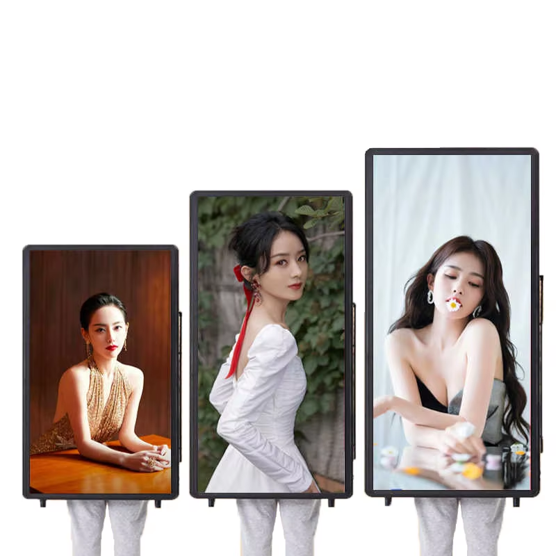 Outdoor second-hand new advertising equipment LED backpack billboard digital walking board light box