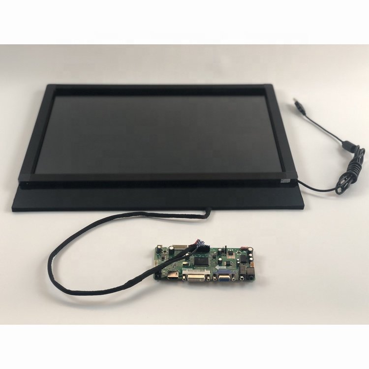 23.6 inch transparent TFT LCD transparent display with for advertising