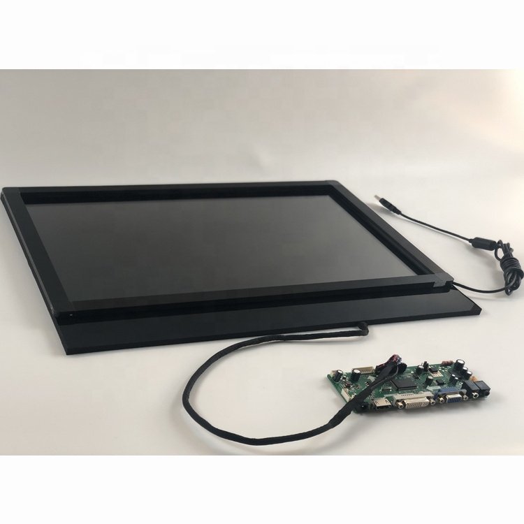 23.6 inch transparent TFT LCD transparent display with for advertising
