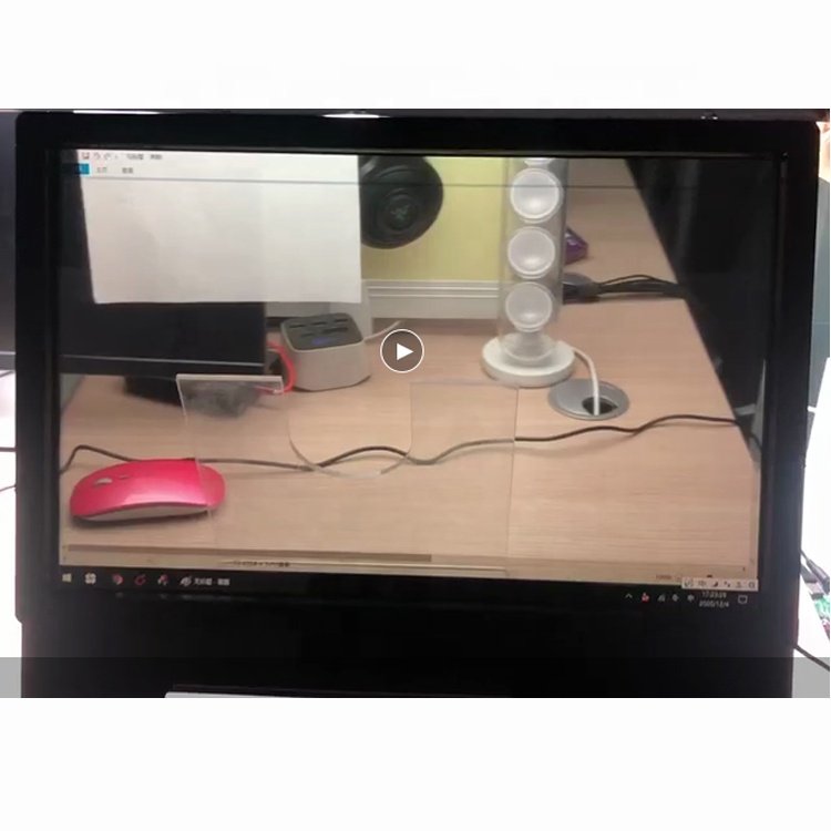 23.6 inch transparent TFT LCD transparent display with for advertising