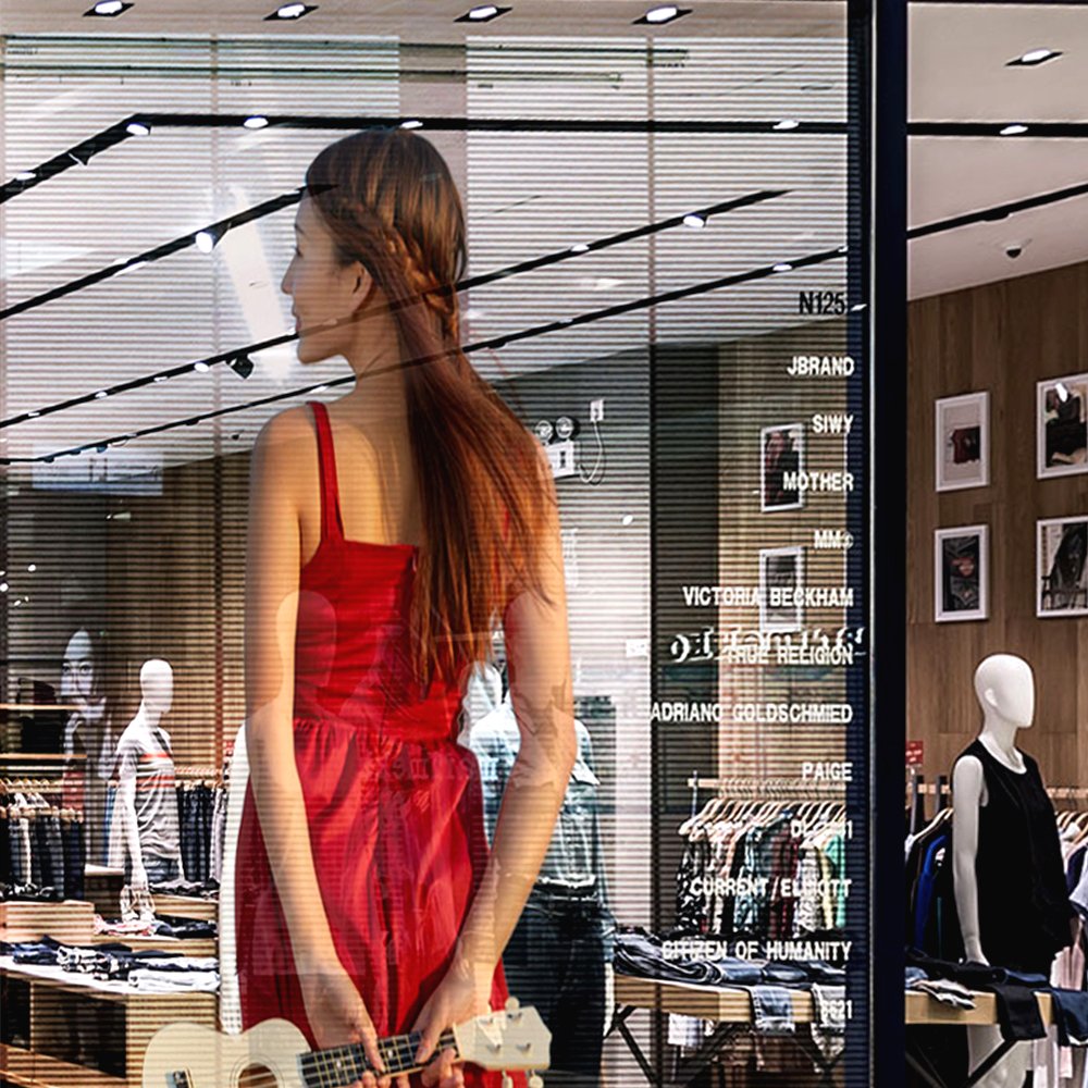 Indoor P10 hologram 3d store window advertising led wall display board transparent window 4k curve led panels screen waterproof