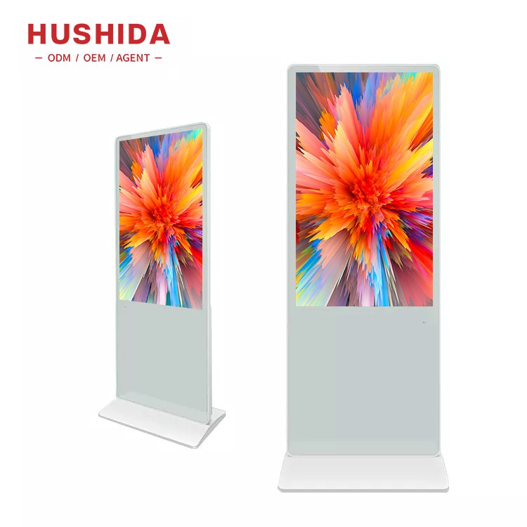 Commercial Advertising Floor Stand Advertising Display Android Totem 55 Inch Lcd Digital Signage And Displays Outdoor