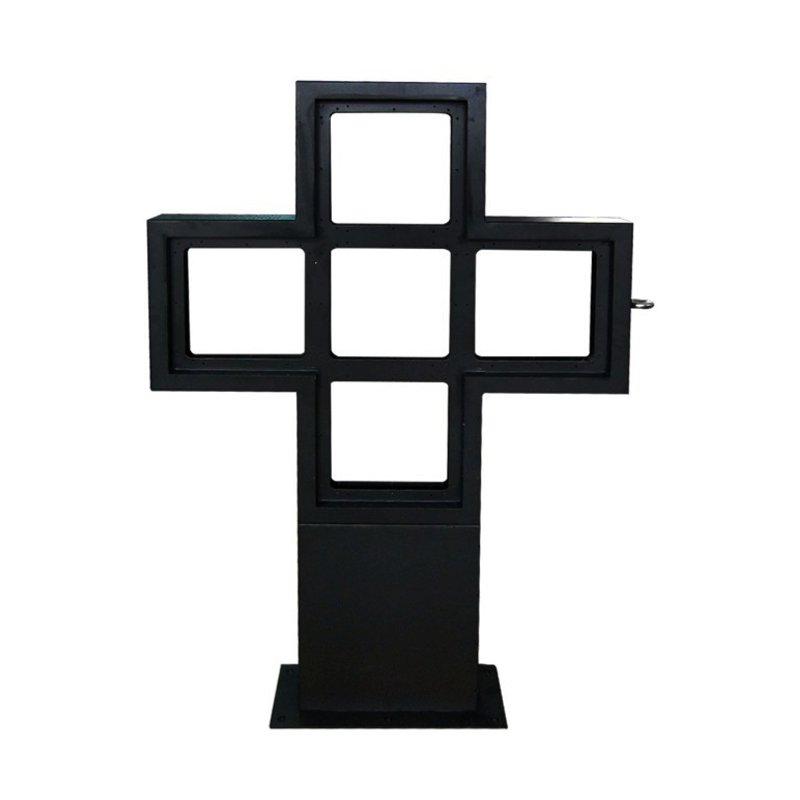 Graphics Display Signs Led Advertising Board P5 Flip Up Front Service Cabinet Full Color Video Wall Led Display Cabinet