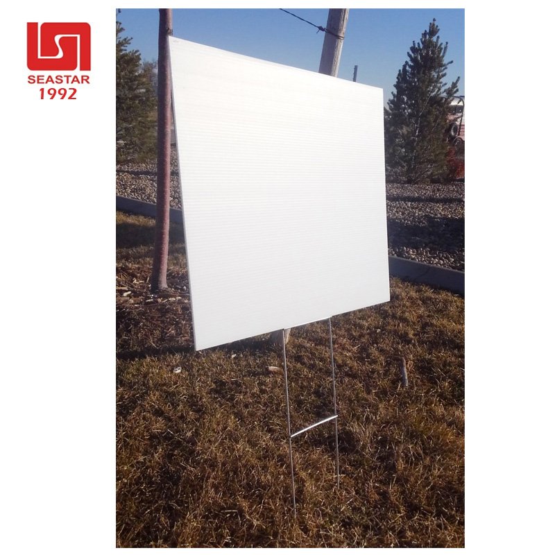 18*24 Yard Sign For Sale Sign Real Estate Advertising Boards 18" X 24" Blank Corrugated Plastic Signs