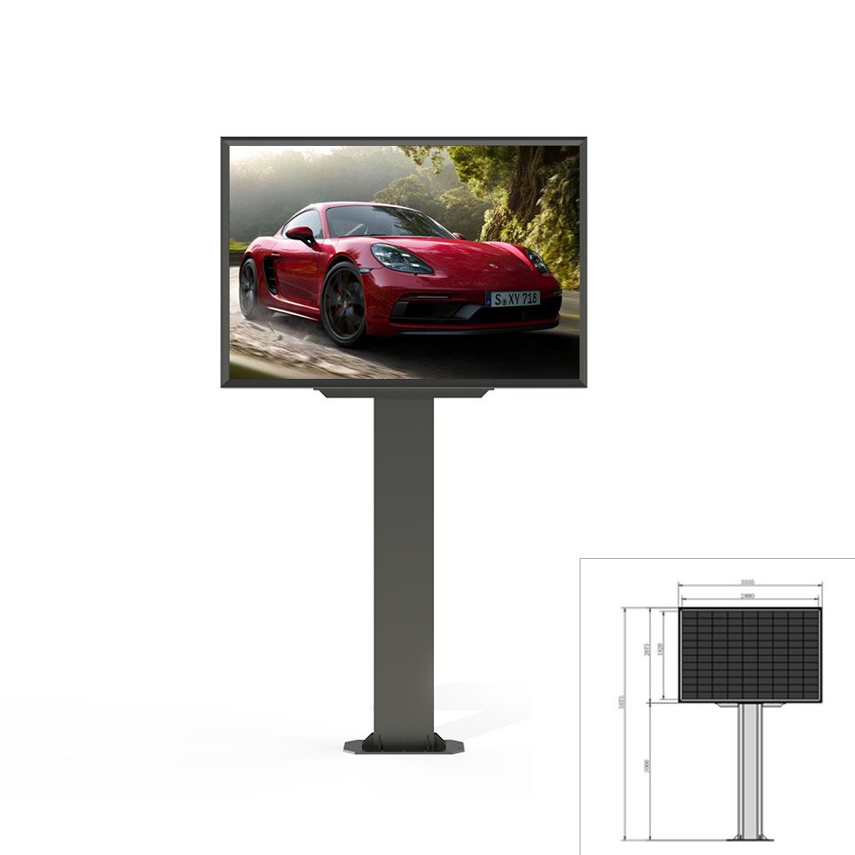 Outdoor led display screen video board advertising digital billboard
