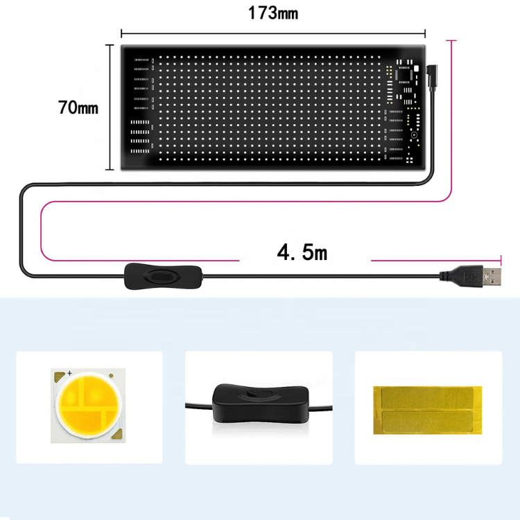 Display picture advertising flexible led panel for car