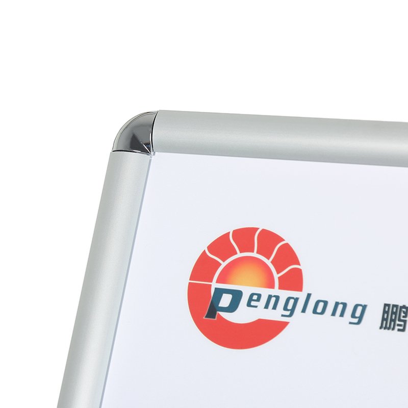 Hot selling A board stand 25mm round corner poster stand cheap advertising pavement double sign