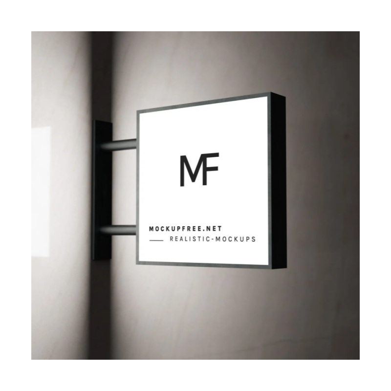 Outdoor Business Advertising Signage 3D Led Sign Board Led Light Box