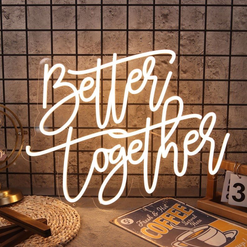 Acrylic Luminous Signs Personnalised Romantic Writing Led Signature small Neon Light Letters for Bedroom Home Decoration