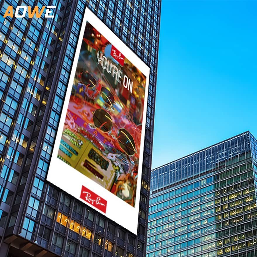 Waterproof IP68 Huge LED Screen Outdoor Big External Video Wall LED Advertisement Display Board