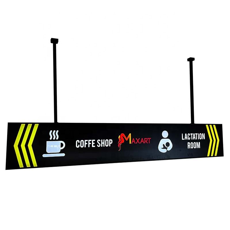 Public Place Hotel Restaurant subway Restroom luminous Guide Sign WC toilet room outdoor LED showing light box