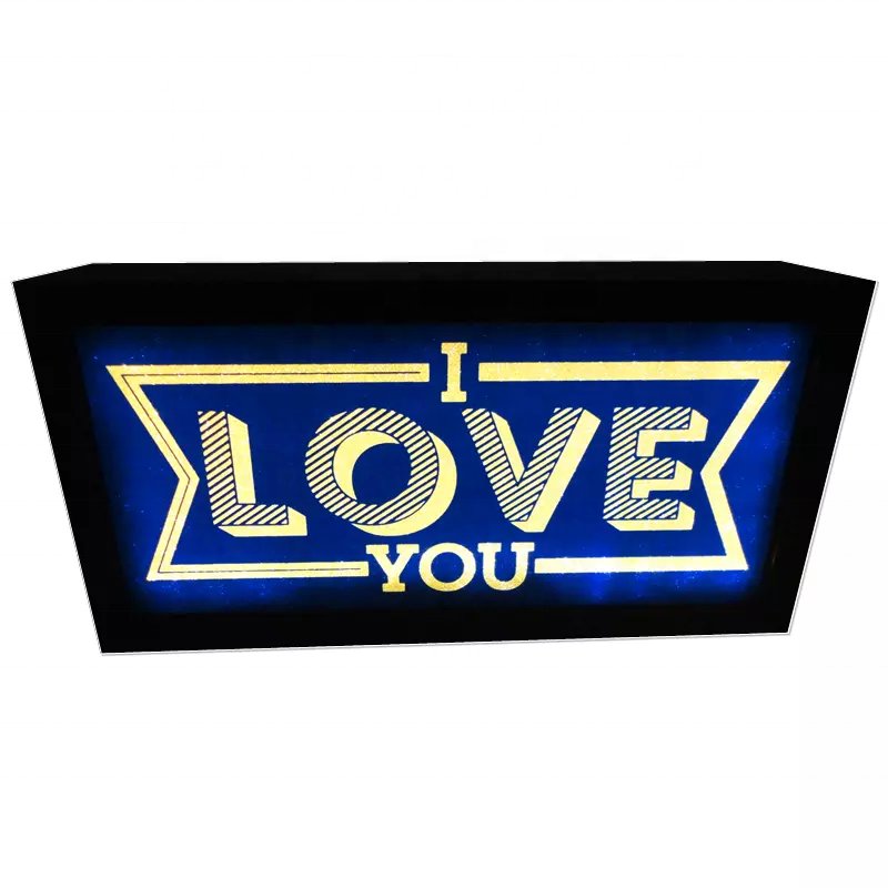 Public Place Hotel Restaurant subway Restroom luminous Guide Sign WC toilet room outdoor LED showing light box