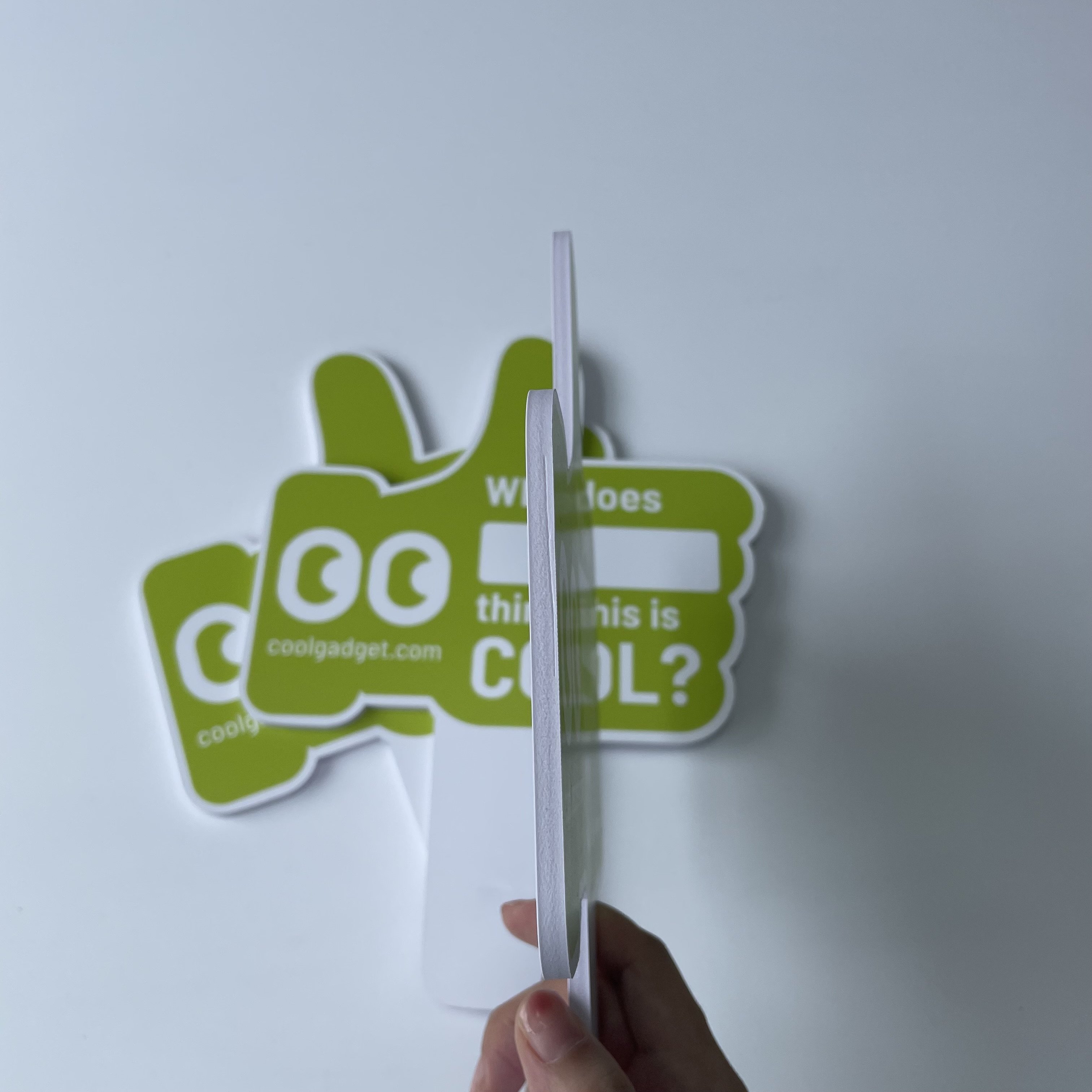 Custom factory outdoor display hanging pvc double side printed board sign poster