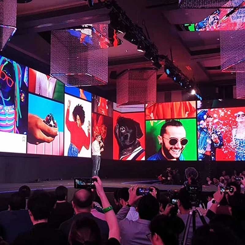Pantalla led display boards panel advertising flexible led video wall indoor led display p3.91 led screen indoor