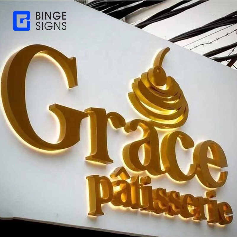 Hot Selling Popular Cheap Price Good Quality LED Signs 3D Letters Illuminated Sign for Shops
